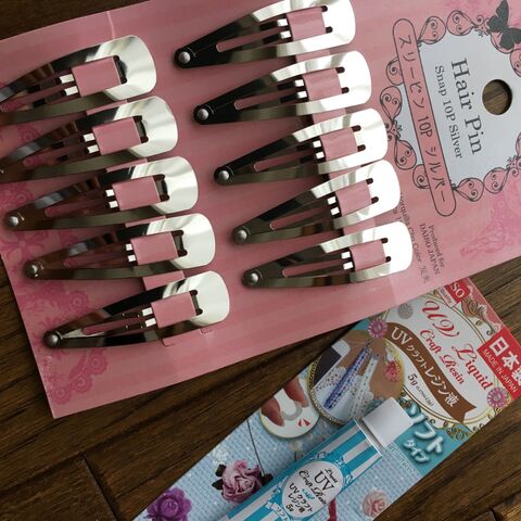 レジンで子供のお気に入りのヘアピン作り 暮らしニスタ