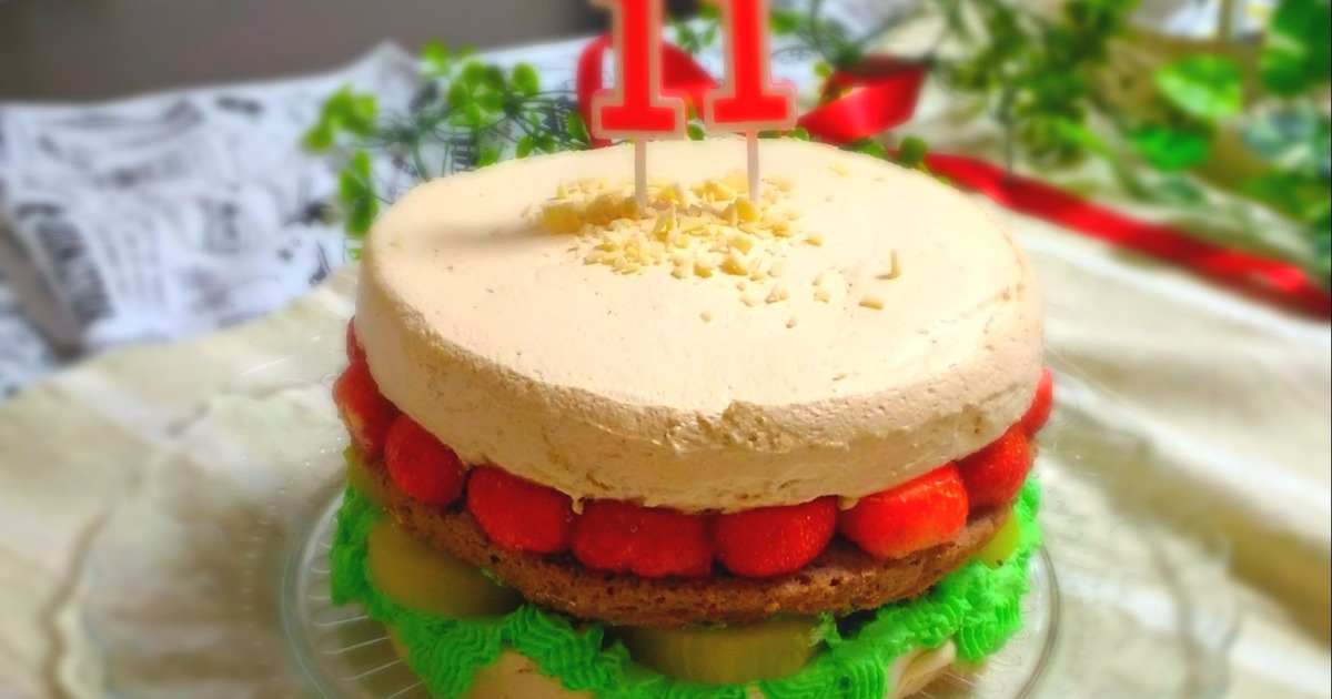 ハンバーガーケーキのレシピ