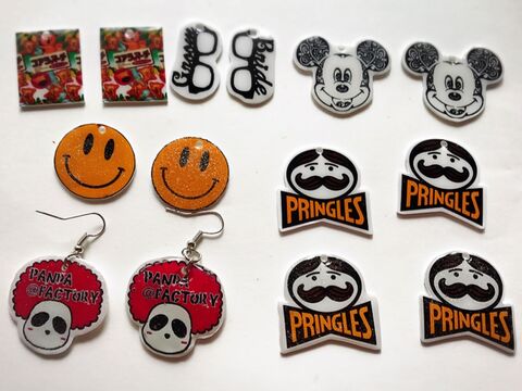 セリアの印刷出来るプラ板とレジンでアクセサリー 暮らしニスタ セリアの印刷出来るプラ板とレジンでアクセサリー 暮らしニスタ