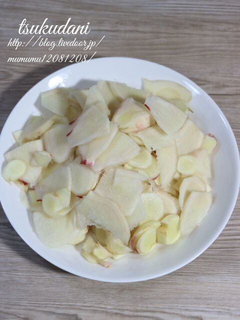 常備菜 新生姜の佃煮 暮らしニスタ 常備菜 新生姜の佃煮 暮らしニスタ