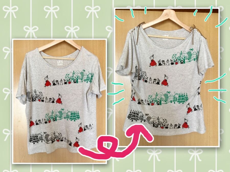 キュッと可愛くtシャツリメイク 暮らしニスタ キュッと可愛くtシャツリメイク 暮らしニスタ