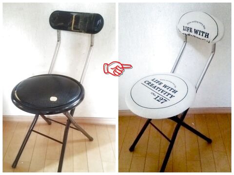 5分で完成 Seria商品の 丸椅子用カバー で背もたれまでリメイク 帽子クリップ でズレ防止 暮らしニスタ 5分で完成 Seria商品の 丸椅子用カバー で背もたれまでリメイク 帽子クリップ でズレ防止 暮らしニスタ