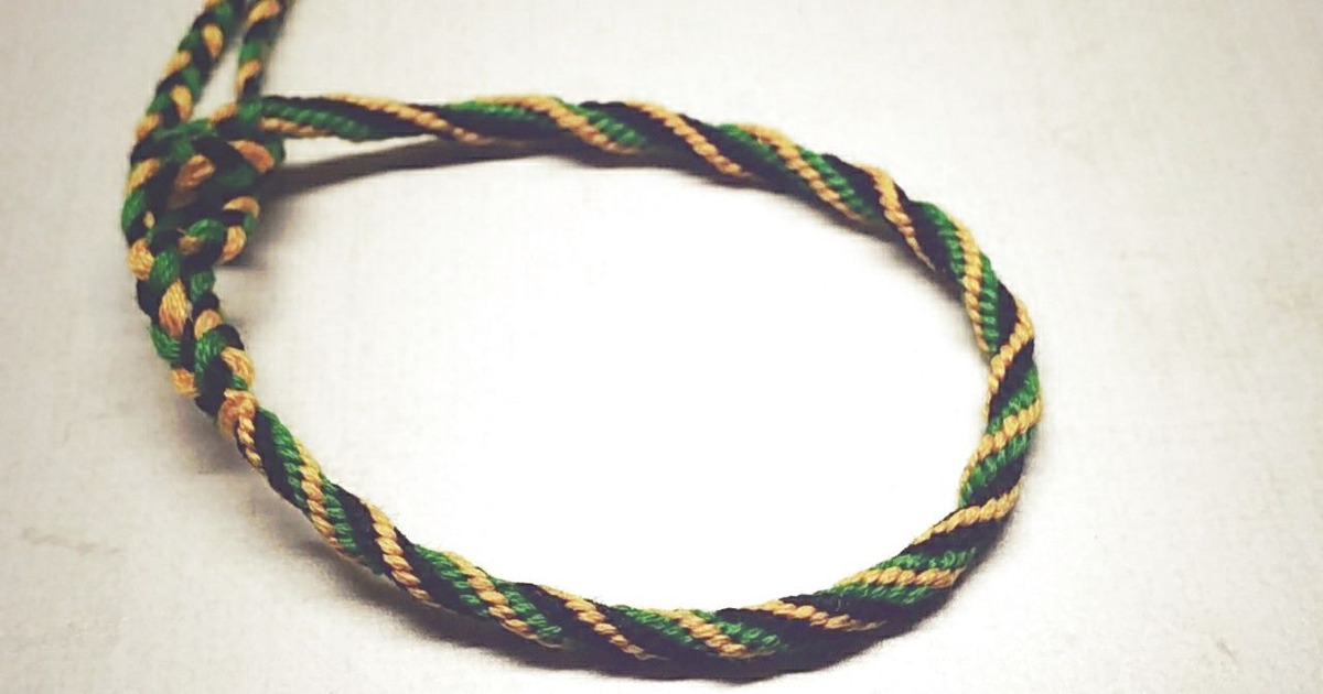 組みひもミサンガの作り方 暮らしニスタ