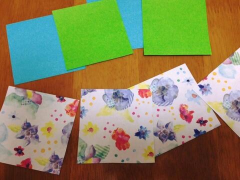 折り紙を四つ折りにして切るだけ お花のかんむり 暮らしニスタ 折り紙を四つ折りにして切るだけ お花のかんむり 暮らしニスタ