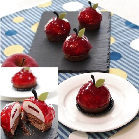 まるでりんごです ムースタルト 暮らしニスタ