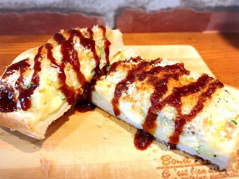 ポテトサラダをリメイク 揚げないコロッケ風トースト 暮らしニスタ