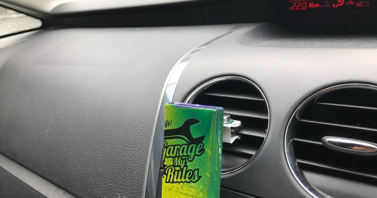 ビンテージ風タブレット缶で車のオシャレなインテリア 消臭芳香剤 暮らしニスタ