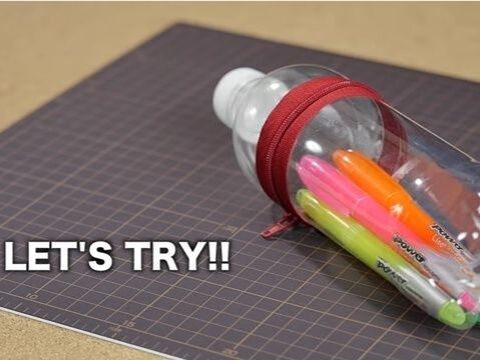 夏休みの工作 ペットボトルを使って ペンケースを作ろう 暮らしニスタ