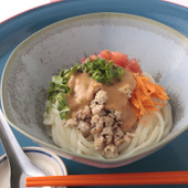 しっかり食べて、暑さをのりきる「濃厚ごまだれ冷うどん」