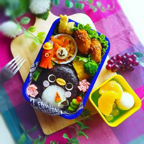 キャラ弁 おにぎりで簡単 ペンギンちゃんとスイカバー 暮らしニスタ キャラ弁 おにぎりで簡単 ペンギンちゃんとスイカバー 暮らしニスタ