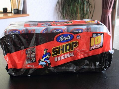 コストコの スコット ショップタオル の特徴と使った感想 頑丈で吸湿性抜群のシートタオル ノマド的節約術