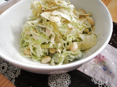 めんつゆ マヨは最高 きゃべつとアボカドと豆のクリーミーサラダ 暮らしニスタ めんつゆ マヨは最高 きゃべつとアボカドと豆のクリーミーサラダ 暮らしニスタ