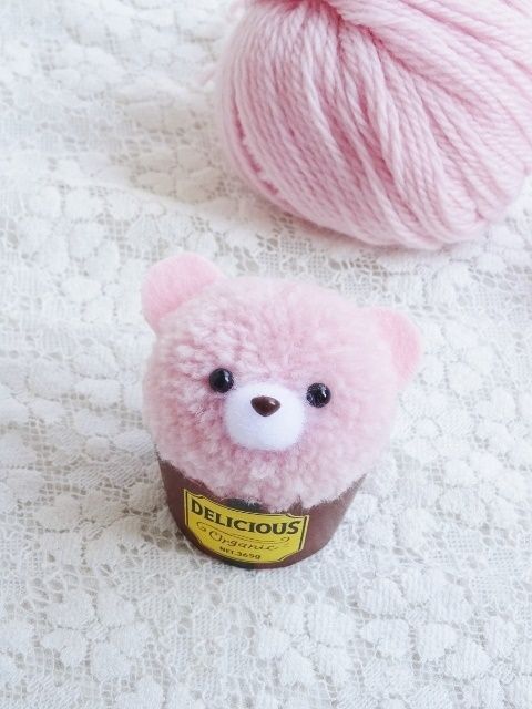 ポンポン1つで出来る 可愛いクマさんカップケーキの作り方 暮らしニスタ ポンポン1つで出来る 可愛いクマさんカップケーキの作り方 暮らしニスタ
