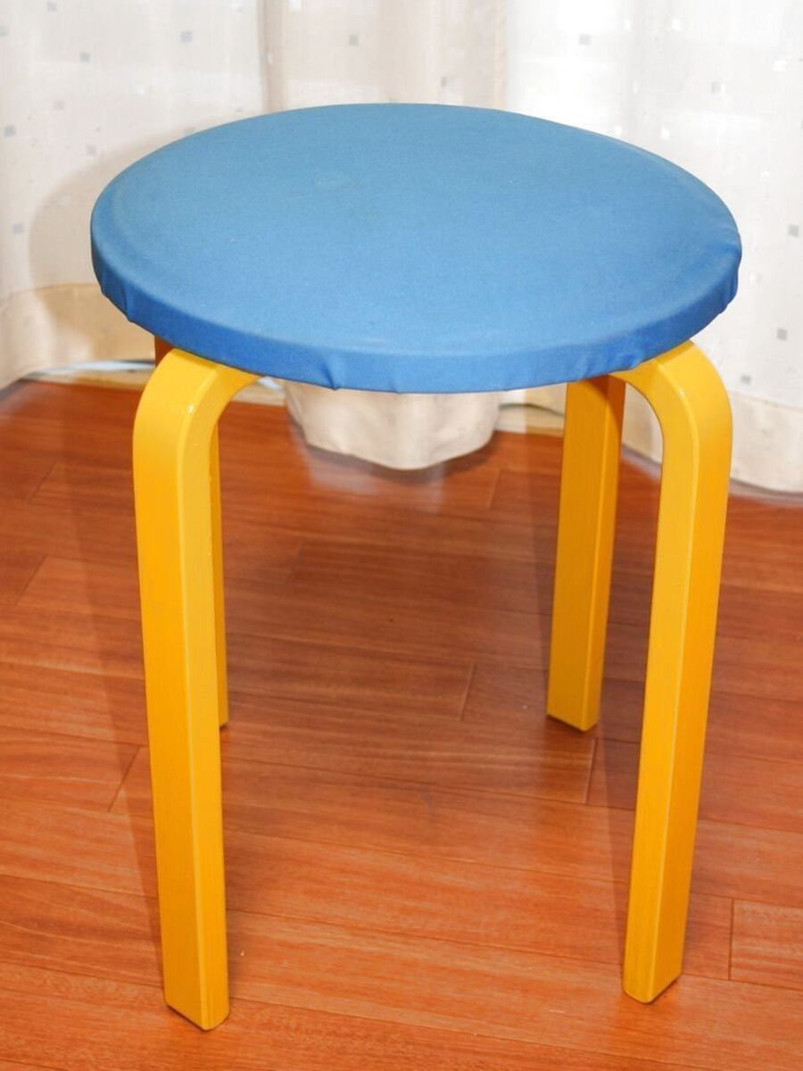 Ikeaの丸椅子をリメイク 暮らしニスタ Ikeaの丸椅子をリメイク 暮らしニスタ