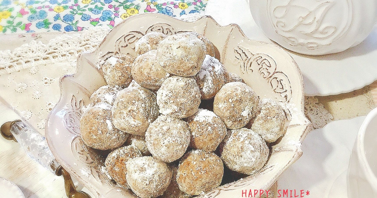 ホットケーキ粉で作る チョコがアクセントの新発見 ヘルシースノーボール 暮らしニスタ