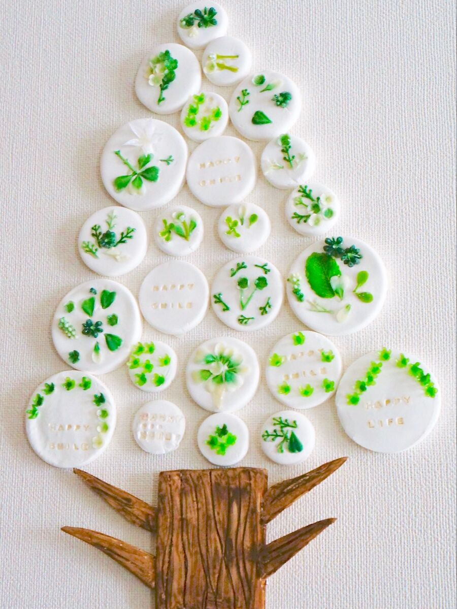 100均粘土と抜き型で簡単 ボタニカルウォールツリーをdiy 暮らしニスタ 100均粘土と抜き型で簡単 ボタニカルウォールツリーをdiy 暮らしニスタ