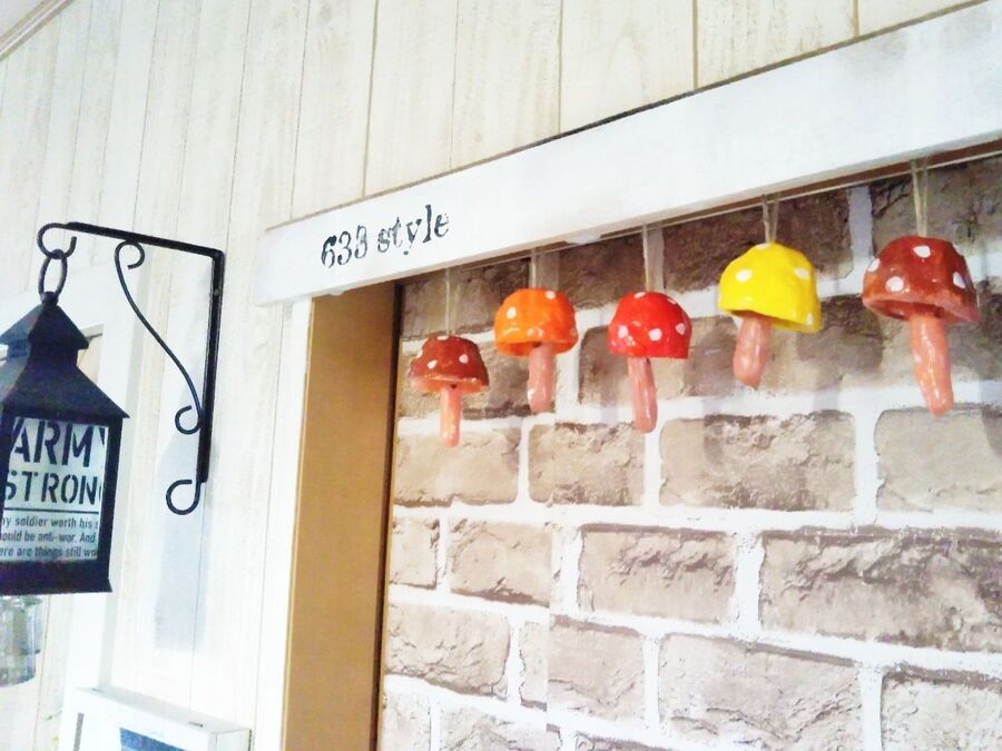 100均紙粘土で作る 可愛い きのこ の風鈴 暮らしニスタ