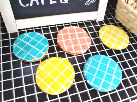 100均紙粘土で作る タイル風コースター 暮らしニスタ 100均紙粘土で作る タイル風コースター 暮らしニスタ