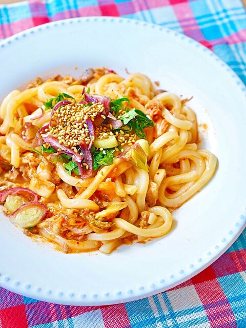 火も包丁も使わない レンジで超高速 さば缶キムチ混ぜうどん 暮らしニスタ 火も包丁も使わない レンジで超高速 さば缶キムチ混ぜうどん 暮らしニスタ