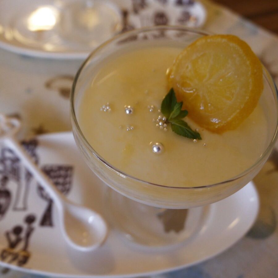 カクテル風レモンソース ヨーグルトムース 暮らしニスタ カクテル風レモンソース ヨーグルトムース 暮らしニスタ