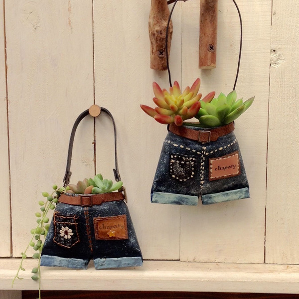 ジーンズ風リメ缶DIY！タグ&ベルトでオシャレに♪｜ハンドメイドの  