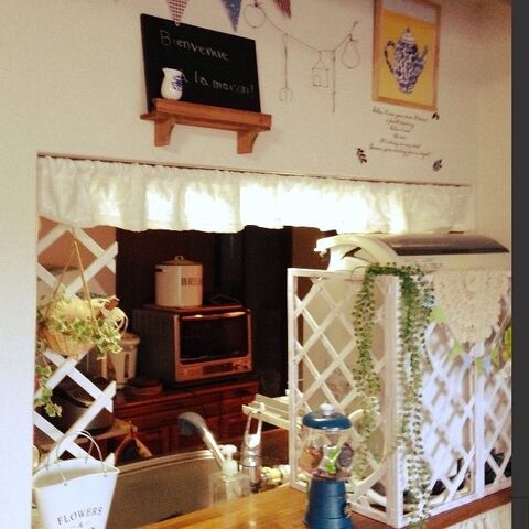 100均ラティスで丸見え食洗機を目隠し 暮らしニスタ 100均ラティスで丸見え食洗機を目隠し 暮らしニスタ