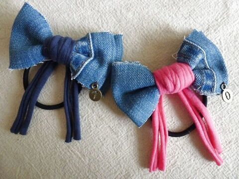 ジーンズリメイク 10分でできる リボンのヘアゴム 暮らしニスタ ジーンズリメイク 10分でできる リボンのヘアゴム 暮らしニスタ