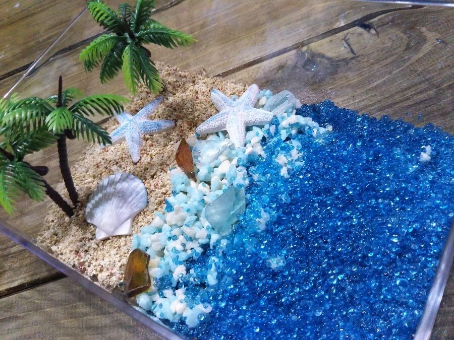 オール100均で夏の思い出 癒しのミニチュア浜辺をdiy で失敗しない作り方 暮らしニスタ オール100均で夏の思い出 癒しのミニチュア浜辺をdiy で失敗しない作り方 暮らしニスタ