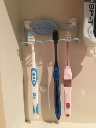 セリアで清潔な歯ブラシ収納 暮らしニスタ