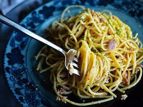 超簡単 少材料 ツナパスタ シンプル 時短 節約 5分 10分 暮らしニスタ