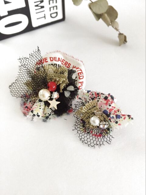 極小ハギレ活用 ピアスをハンドメイド 暮らしニスタ