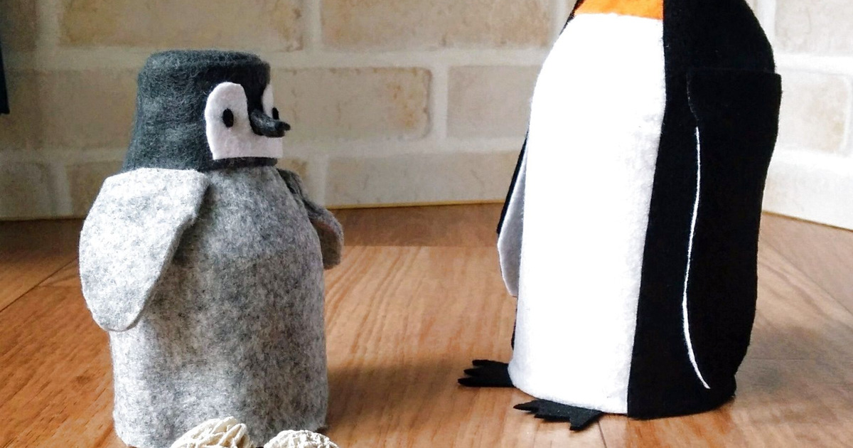 ペットボトルで作る ペンギン貯金箱 暮らしニスタ