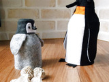 【ペットボトルで作る】ペンギン貯金箱