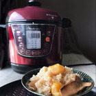 青山金魚、炊飯器を通り越し電気圧力鍋でお米を・・・