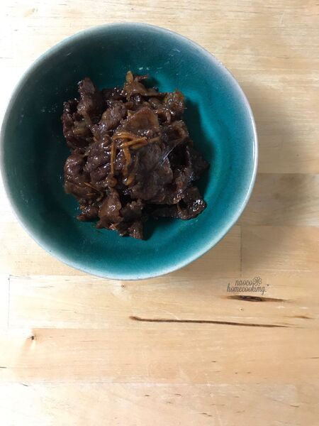 三温糖でこっくり♡生姜たっぷり！うちの牛肉のしぐれ煮レシピ