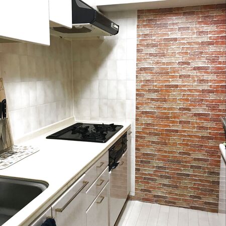 100均の壁紙でオシャレキッチンに 暮らしニスタ 100均の壁紙でオシャレキッチンに 暮らしニスタ