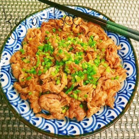 お弁当にも 簡単10分 やわらか豚コマのオイマヨ照り焼き 暮らしニスタ