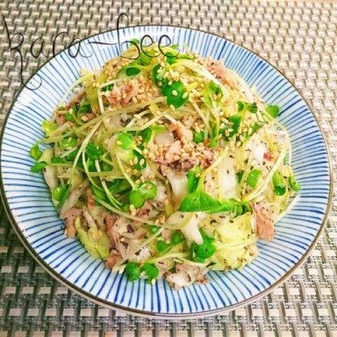 速攻3分副菜 お弁当にも ゆかりツナキャベツ 暮らしニスタ