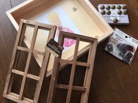 セリアでリメイク ディスプレイにも使えるトイレの換気扇カバー 暮らしニスタ