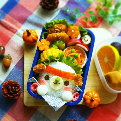 キャラ弁 ワンコおにぎりで 運動会応援弁当 暮らしニスタ
