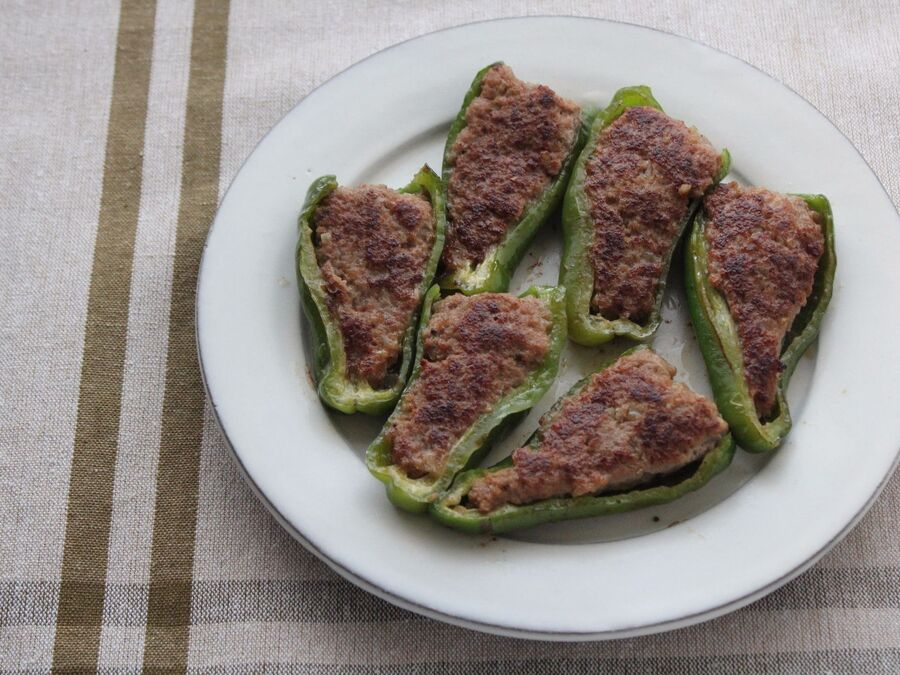 アレルギーっこも食べられる ピーマンの肉詰め 暮らしニスタ