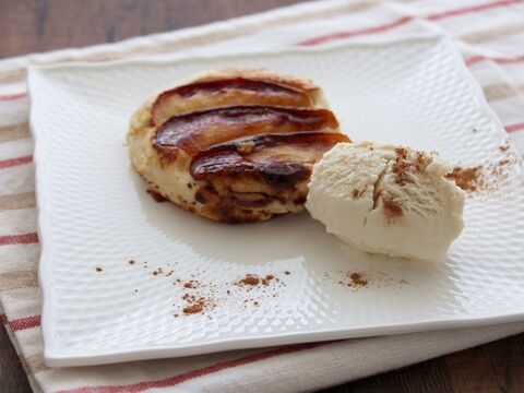りんごの米粉パンケーキとソイアイス 暮らしニスタ りんごの米粉パンケーキとソイアイス 暮らしニスタ