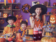 コークで楽しもう！ハロウィンのおうちパーティー♪