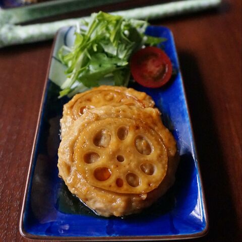 サクサク もっちり レンコンのつくねバーグ 暮らしニスタ