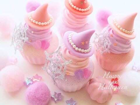 100均材料で作るフェイクスイーツ かわいい魔女のハロウィンカップケーキ 暮らしニスタ 100均材料で作るフェイクスイーツ かわいい魔女のハロウィンカップケーキ 暮らしニスタ