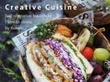 DHA＆EPAが豊富！ビタミンたっぷり厚盛りサンドイッチ弁当♪