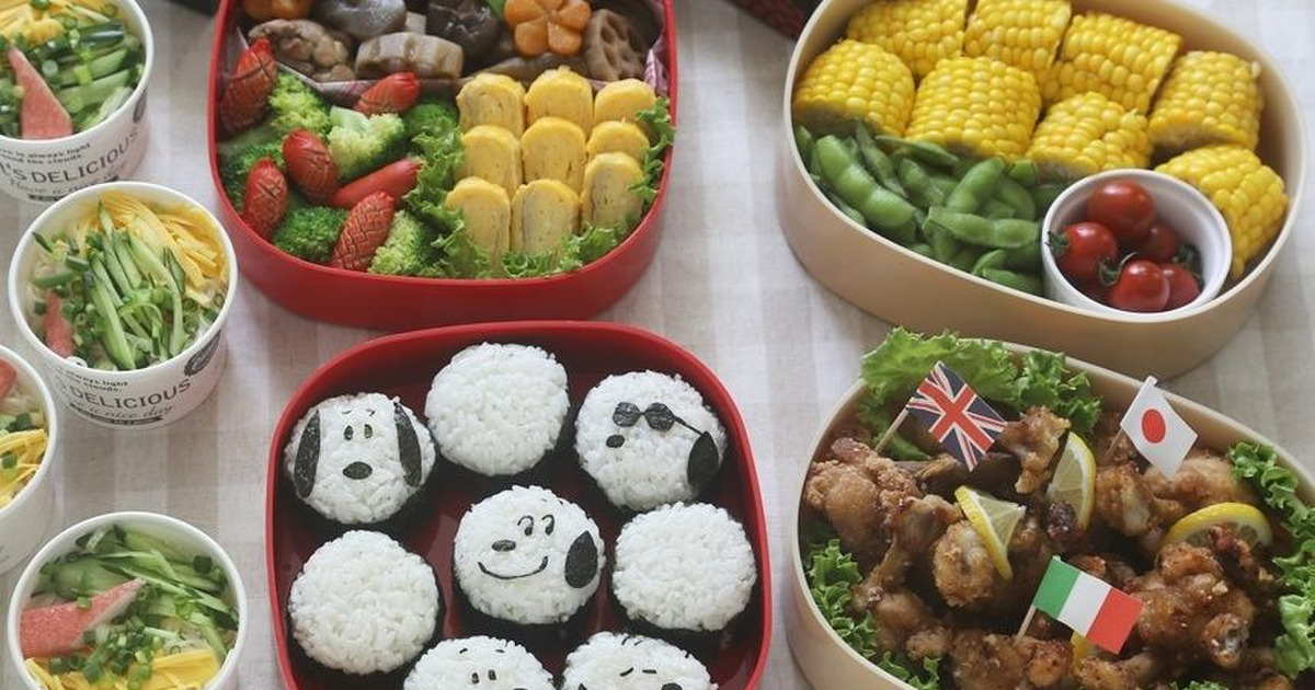 小学校最後の運動会弁当 子供も大人も大喜び スヌーピーのおにぎり弁当 暮らしニスタ