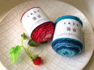 編まなくても可愛い セリアのケーキのような アクリル毛糸 暮らしニスタ