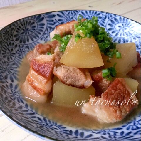 美肌維持効果に ほっとくだけで簡単 冬瓜と豚バラの炊いたん 暮らしニスタ