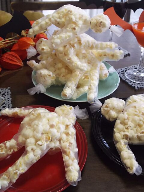人間ポップコーン ハロウィンのおやつに ホラー倍増 暮らしニスタ 人間ポップコーン ハロウィンのおやつに ホラー倍増 暮らしニスタ